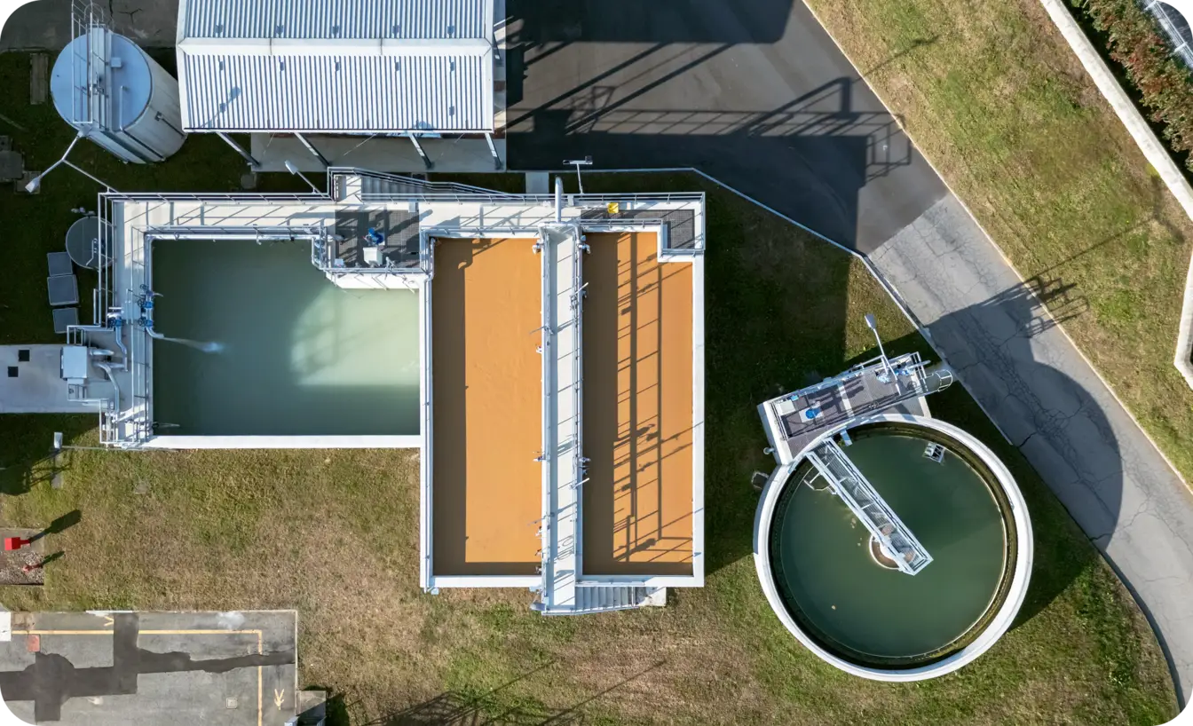Opella wastewater treatment plant