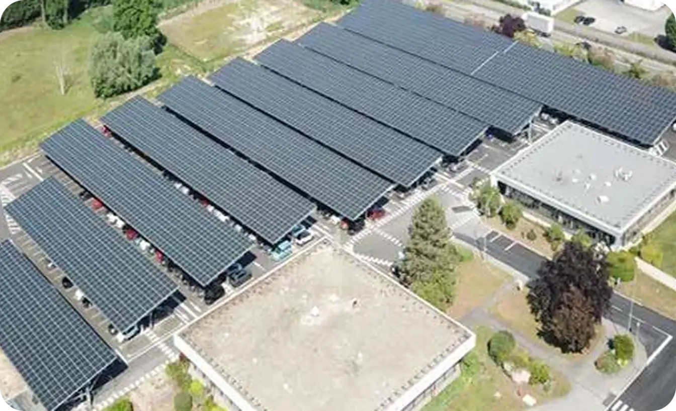 Opella solar panels – Compiègne, France